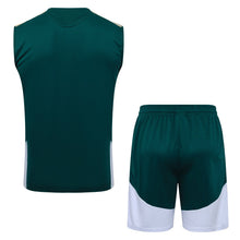 Italy 2627 Sleeveless Training Kit  Dark green