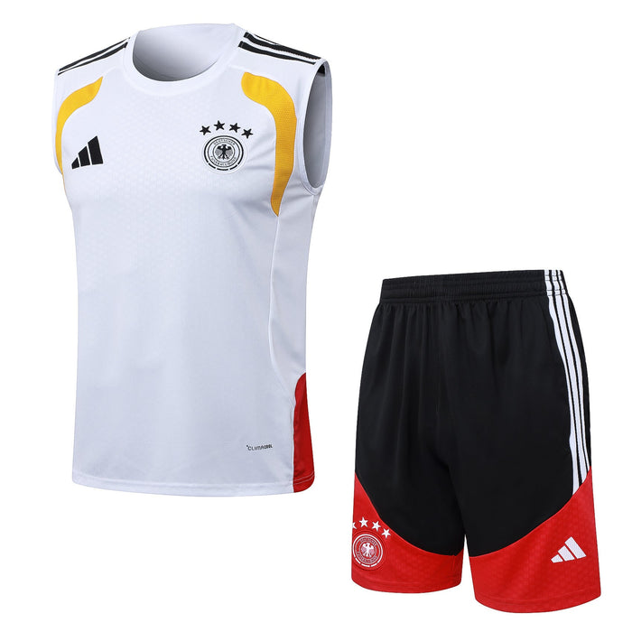 Germany 2627 Sleeveless Training Kit  White
