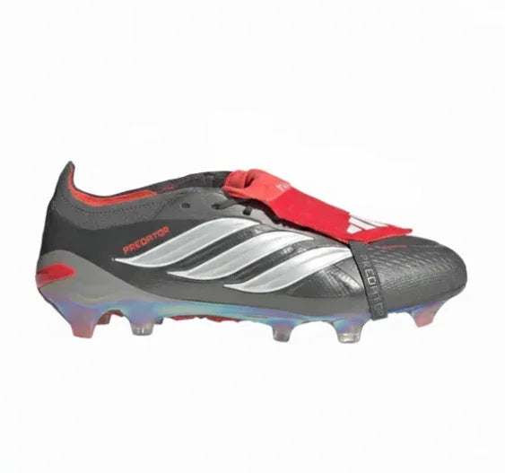 Predator Elite FT FG - Iron Metal/White