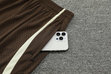 Corinthians Sleeveless Training Kit - Coffee/Cream
