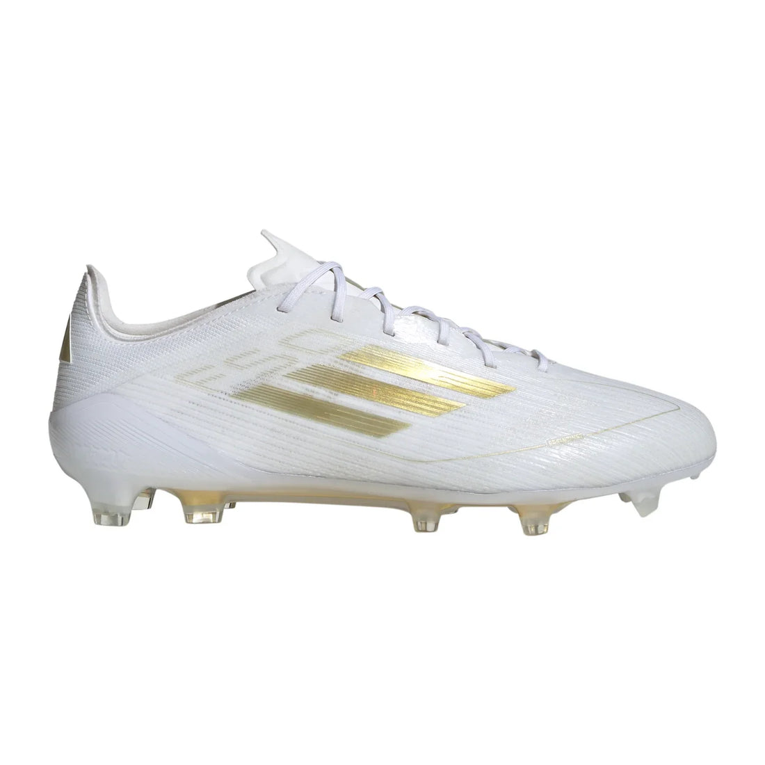 F50 Elite FG Laced White & Gold