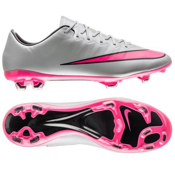 Vapor 10 Elite FG Grey/Pink