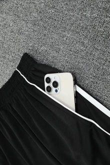 Real Madrid Sleeveless Training Kit White  black