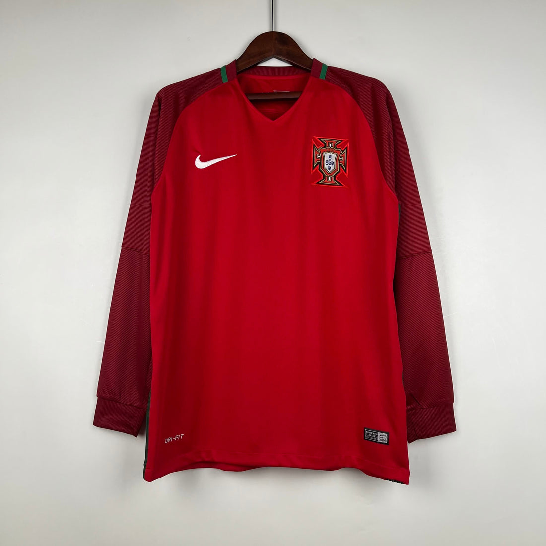 Portugal Long Sleeve Home Shirt - 2016