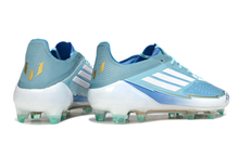 F50 Elite FG Laced Blue Ice Messi