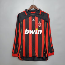 AC Milan Long Sleeve Home Shirt - 2007-08