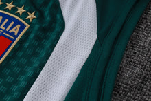 Italy 2627 Sleeveless Training Kit  Dark green