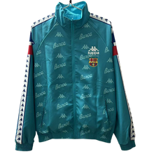 FC Barcelona 1996/97 Inspired Retro Windbreaker - Reversible