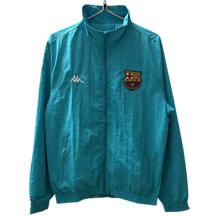 FC Barcelona 1996/97 Inspired Retro Windbreaker - Reversible