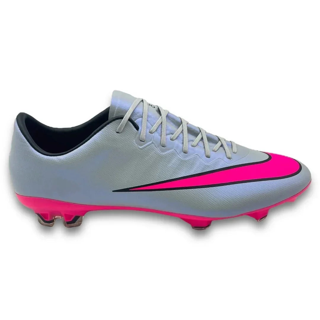 Nike Mercurial Victory X FG ELITE 'Wolf Grey/ Hyper Pink'