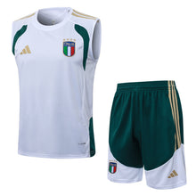 Italy 2627 Sleeveless Training Kit  Dark green 1