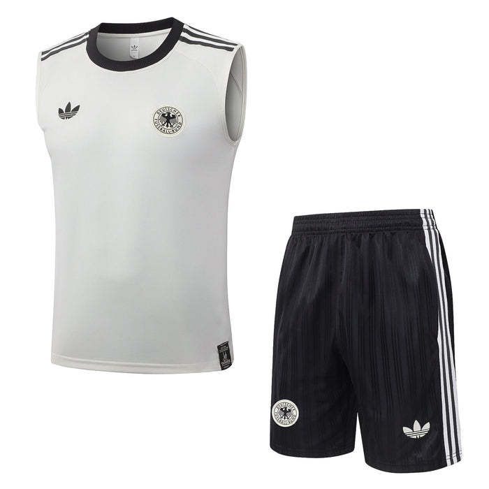 Germany 2627 Sleeveless Training Kit  Dark green 2