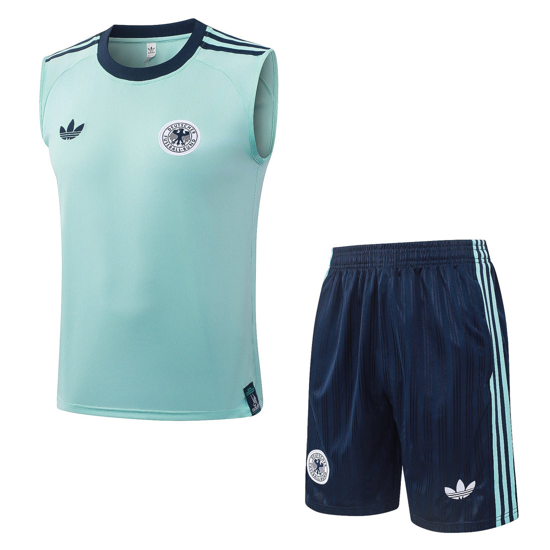 Germany 2627 Sleeveless Training Kit  Dark green 1