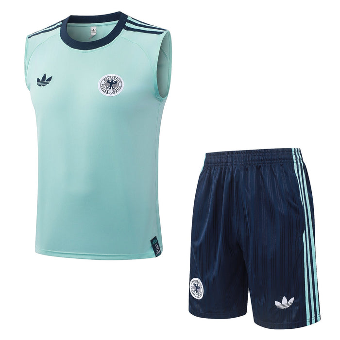 Germany 2627 Sleeveless Training Kit  Dark green 1
