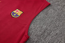 Barcelona 2627 Sleeveless Training Kit  Dark green