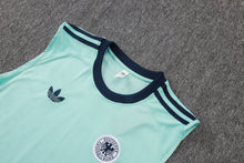 Germany 2627 Sleeveless Training Kit  Dark green 1
