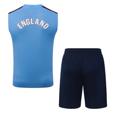 England 2627 Sleeveless Training Kit  Dark green