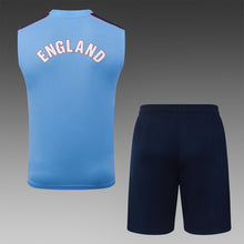 England 2627 Sleeveless Training Kit  Dark green