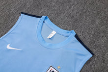England 2627 Sleeveless Training Kit  Dark green