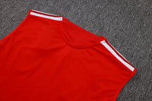 Germany 2627 Sleeveless Training Kit  red