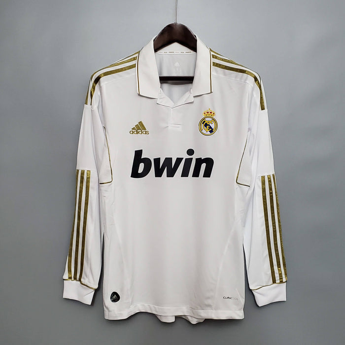 Real Madrid Long Sleeve Home Shirt - 2011-12