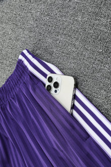 Real Madrid Sleeveless Training Kit White+purple