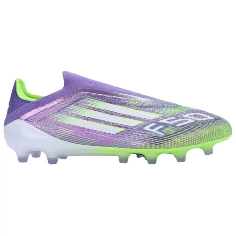 Adidas F50 Elite Laceless FG 'Purple/Lime'