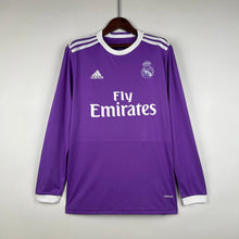 Real Madrid Long Sleeve Away Shirt - 2016-17